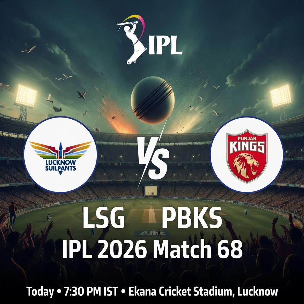 LSG vs PBKS IPL 2026 Match